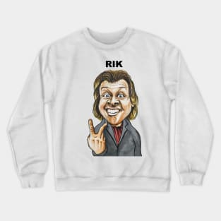 Rik Mayall Caricature/Fan art Crewneck Sweatshirt